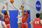 MBBall vs Clark  Wheaton College Men’s Basketball vs Clark University. - Photo By: KEITH NORDSTROM